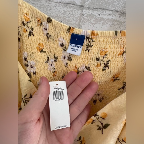 ButterYellow Old Navy Fit & Flare Floral crepe mini dress in Large #1887 - Picture 3 of 9